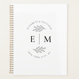 Weddenschap Modern Minimalist Elegant Chic Planner