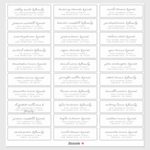 Weddenschap Moderne Eenvoudige zwarte en witte gas Sticker