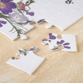 Weddenschap of Verloving Gift Legpuzzel (Zijkant)