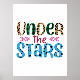 Weddenschap onder de ster poster