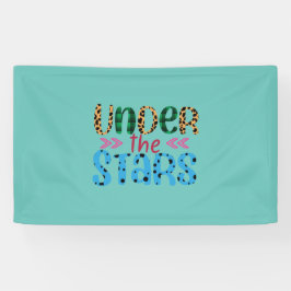 Weddenschap onder de ster spandoek