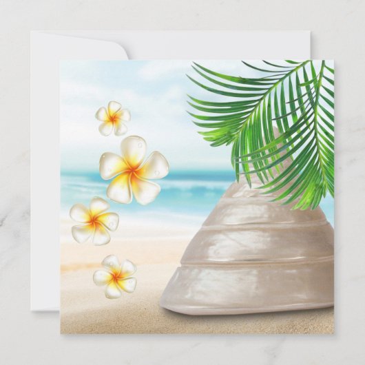 Weddenschap op het strand | repetitief diner kaart (Achterkant)