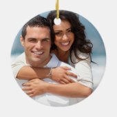 Weddenschap over bruidsmeisje - kies kleur keramisch ornament (Achterkant)