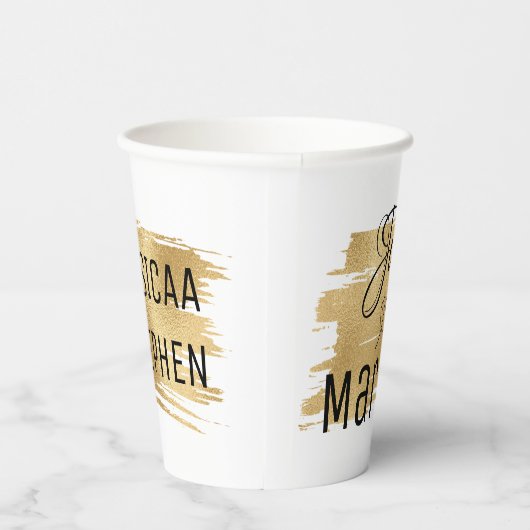 Weddenschap over het WK Elegant Golds Papieren Bekers (Rechts)