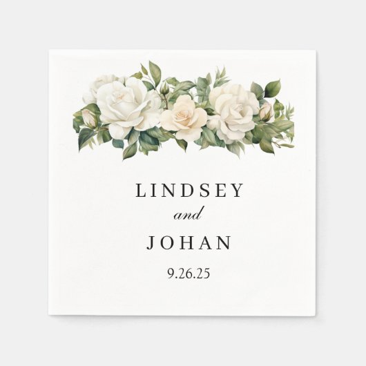 Weddenschap Papier Napkins Servet (Voorkant)