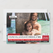 Weddenschap Partij BBQ Nieuws Kaart (Voorkant)