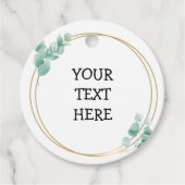 Weddenschap/partij Bedankjes Labels (Voorkant)