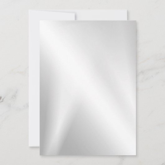 Weddenschap Pink White Floral Silver Rustic Elegan Kaart (Achterkant)