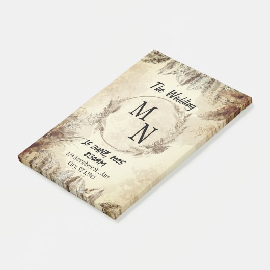 Weddenschap Post-it® Notes (Schuin)