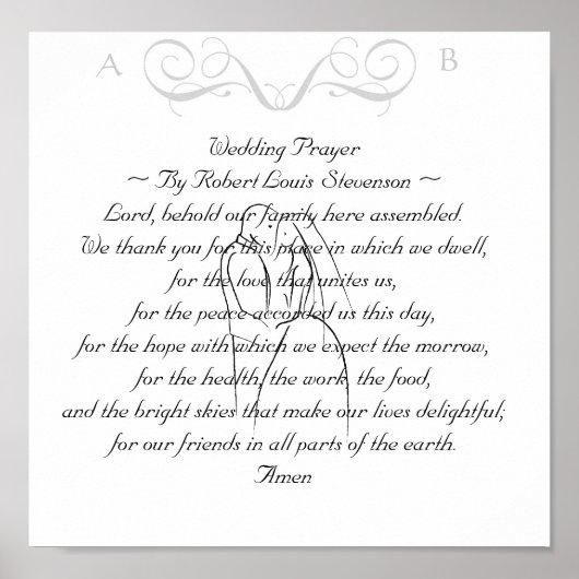 Weddenschap Prayer Keepomwille Print (Voorkant)