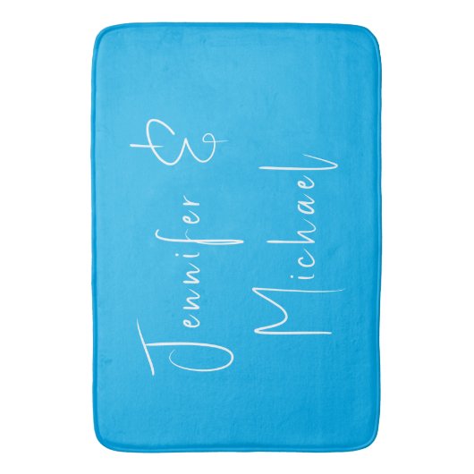 Weddenschap Professional Klassieke hemel blauw Badmat (Voorkant Verticaal)