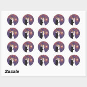 Weddenschap Ronde Sticker (Vel)