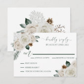 Weddenschap RSVP Kaartje (Voorkant / Achterkant)