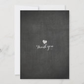 Weddenschap Save the Date Black Gold Script Chalkb (Achterkant)