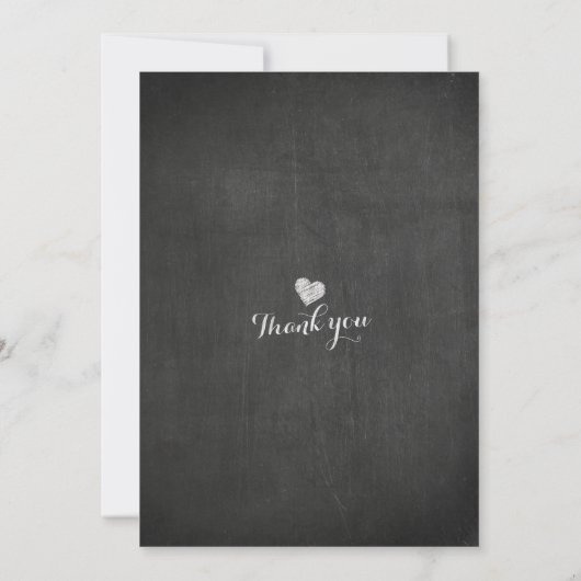 Weddenschap Save the Date Black Gold Script Chalkb (Achterkant)