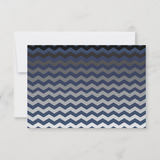 Weddenschap Save the Date Dark Blue and Silver (Achterkant)