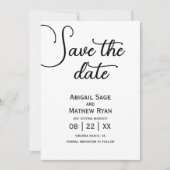 Weddenschap Save the Date Paris Eiffel Tower, ball Kaart (Voorkant)