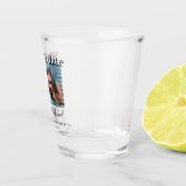 Weddenschap Save the Date Photo Custom Shot Glass Shot Glas (Rechts)
