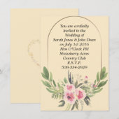 Weddenschap simpel kaart (Voorkant / Achterkant)