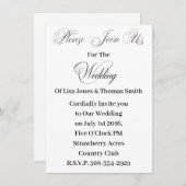 Weddenschap simpel kaart (Voorkant / Achterkant)