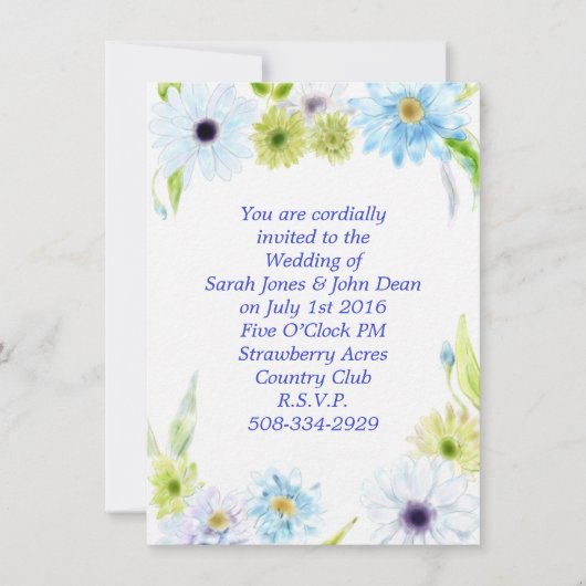 Weddenschap simpel kaart (Voorkant)