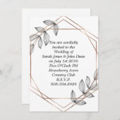 Weddenschap simpel kaart (Voorkant / Achterkant)