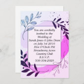 Weddenschap simpel kaart (Voorkant / Achterkant)