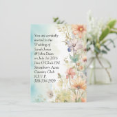 Weddenschap simpel kaart (Staand voorkant)