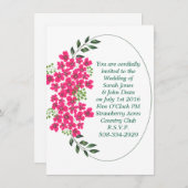 Weddenschap simpel kaart (Voorkant / Achterkant)