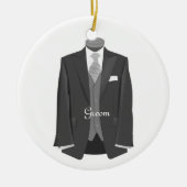 Weddenschap Tuxedo Groom Ornament (Voorkant)