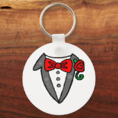 Weddenschap Tuxedo Sleutelhanger (Voorkant)