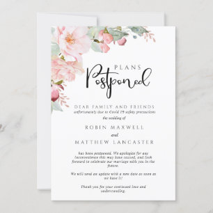 Weddenschap uitgesteld - Annulering - plannen uitg Kaart