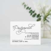 Weddenschap Uitgesteld Briefkaart (Staand voorkant)