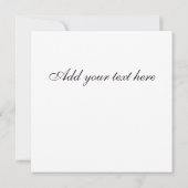 Weddenschap Uitnodigingsmonogram Navy Blue Damask Kaart (Achterkant)