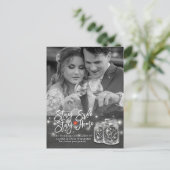 Weddenschap Uitstel Verblijf thuis en blijf veilig Aankondigingskaart (Staand voorkant)