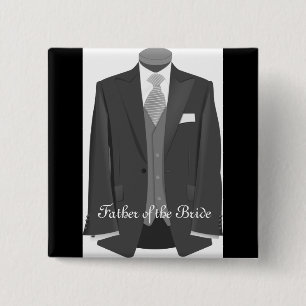 Weddenschap Vader van de Bride Pin Button Badge Gi