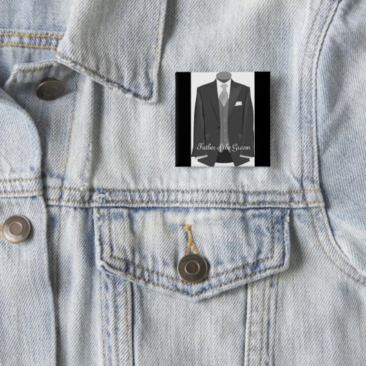 Weddenschap Vader van de Groom Pin Button Badge Gi (In situ)
