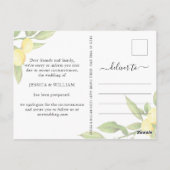 Weddenschap Verander de datum van lossom Briefkaart (Achterkant)