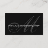 Weddenschap Visitekaartje (Achterkant)