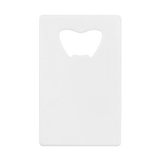 Weddenschap voor Coffee Caca Tea Drink Mix Kredietkaart Flessenopener