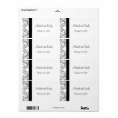 Weddenschap voor labels (Full Sheet)