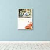 Weddenschap voor ooit gouden Manuscript Oleander F Canvas Afdruk (Insitu (Houten vloer))