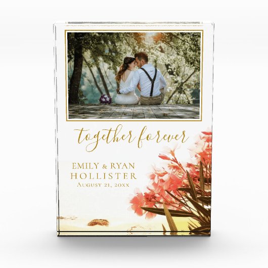 Weddenschap voor ooit gouden Manuscript Oleander F Fotoblokken (Voorkant)