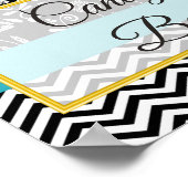 Weddenschap voor Snoep Bar, camera Poster (Hoek)