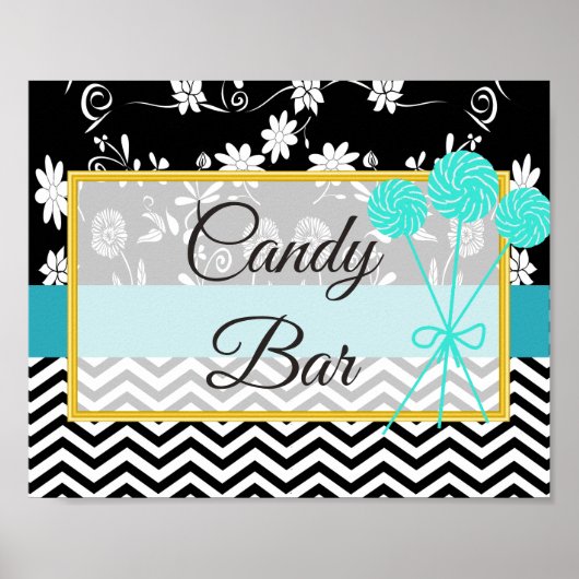 Weddenschap voor Snoep Bar, camera Poster (Voorkant)