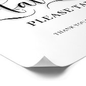 Weddenschap voor voetgangers Neem een Poster (Hoek)