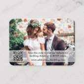 Weddenschap Website QR Bekleding Foto Eucalyptus G Informatiekaartje (Voorkant)