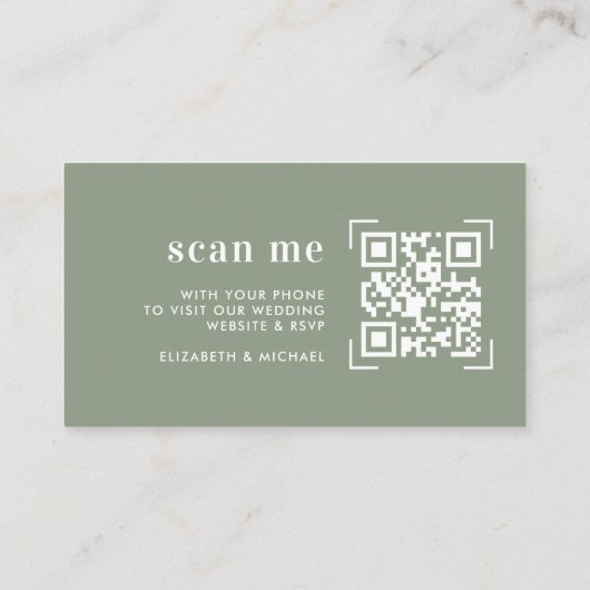 Weddenschap Website | QR-code Scankaart Informatiekaartje (Achterkant)