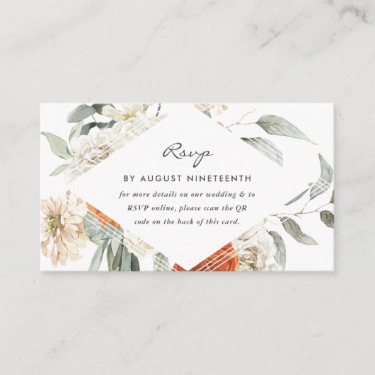 Weddenschap Website | QR-code Scankaart Informatiekaartje (Voorkant)