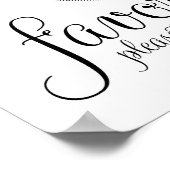 Weddenschap - Weddenschap voor voetgangers Poster (Hoek)